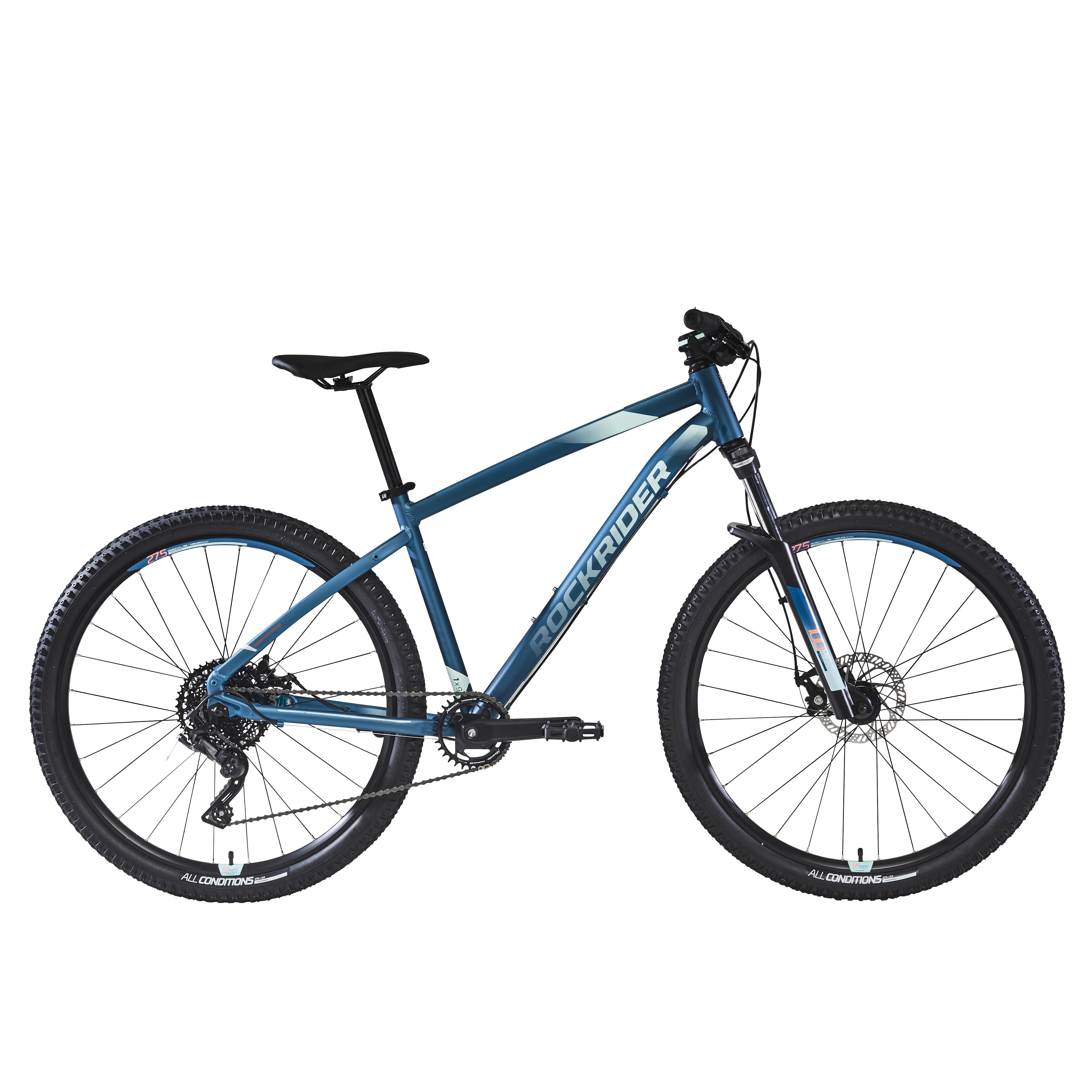 Velo VTT st 530 mdb Femme turquoise 27 5 Avis Rockrider Decathlon